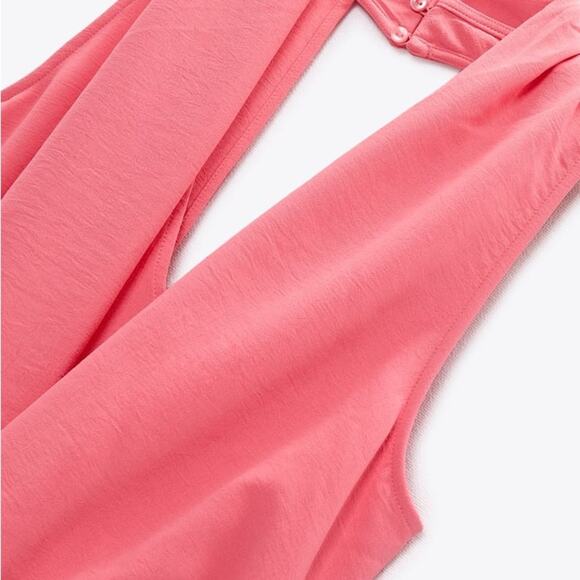 ZARA SHORT HALTER JUMPSUIT - Picture 7 of 11